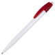 Изображение Ручка шариковая Champion, белая с красным