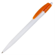 Изображение Ручка шариковая Champion, белая с оранжевым