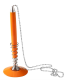 Изображение Ручка шариковая Vortex на подставке, оранжевая