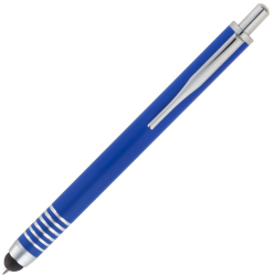 Ручка шариковая Finger со стилусом, синяя