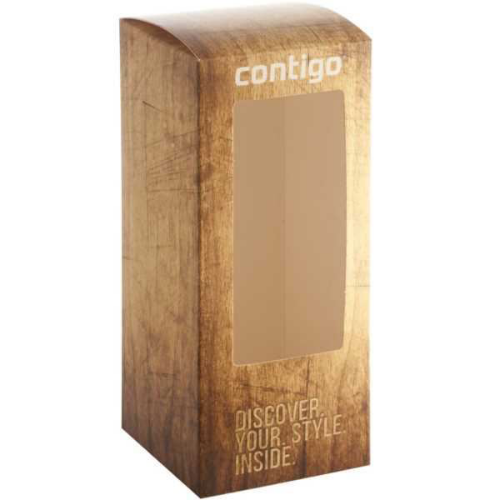 Изображение Коробка Contigo для стакана West Loop, деревянный дизайн