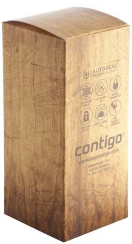Изображение Коробка Contigo для стакана West Loop, деревянный дизайн