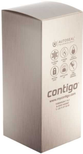 Изображение Коробка Contigo для стакана West Loop, стальной дизайн