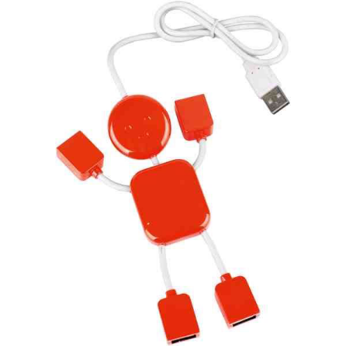 Изображение USB хаб на 4 порта Человечек
