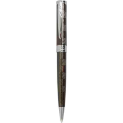 Ручка шариковая Pierre Cardin серебристо-черная