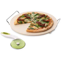 Набор для пиццы Danio: подставка и нож для нарезания