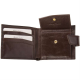 Изображение Набор Alvaro: кожаное портмоне и футляр для визиток, коричневый