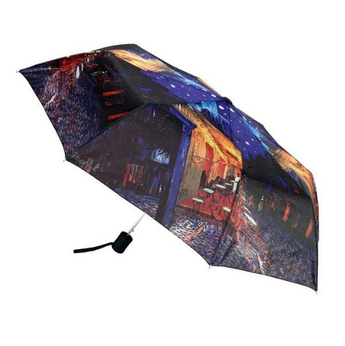 Изображение Набор: платок, складной зонт Ван Гог. Терраса кафе ночью