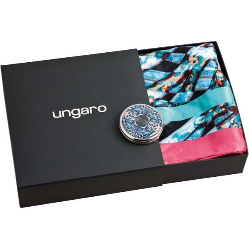 Изображение Набор Ungaro: зеркало складное, платок шелковый