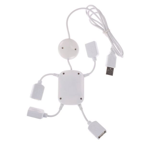 Изображение USB разветвитель на 4 порта Человек