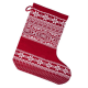 Изображение Новогодний носок для подарков Скандик, красный