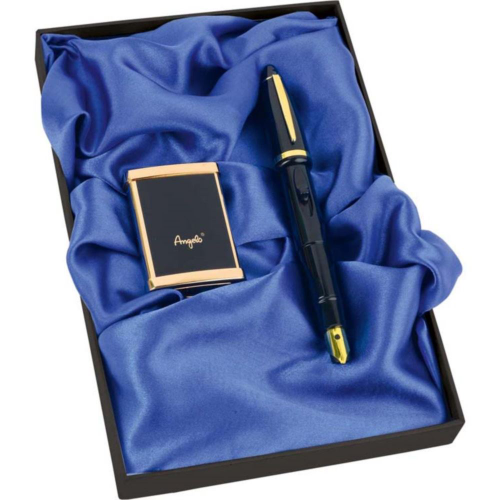 Изображение Набор подарочный Акра: ручка зажигалка, пепельница