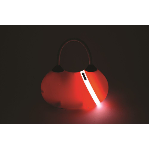 Изображение Cкладная светодиодная лампа в виде дамской сумочки, красная