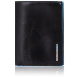 Бумажник Piquadro Blue Square черного цвета 