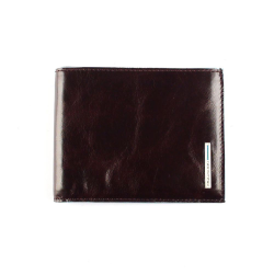 Бумажник Piquadro Blue Square, цвет: красно-коричневый