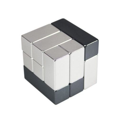 Изображение Головоломка антистресс Cube, малая, хром