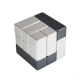 Изображение Головоломка антистресс Cube, малая, хром