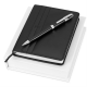 Изображение Подарочный женский набор Nina Ricci: дизайнерский блокнот, шариковая ручка черные