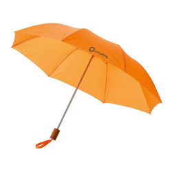 Зонт складной Nicea, 2 сложения, оранжевый