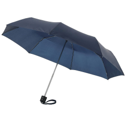 Зонт складной Bernard, 3 сложения, синий