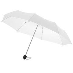 Зонт складной Bernard, 3 сложения, белый