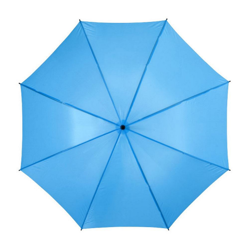 Изображение Зонт женский трость Porter, полуавтомат, голубой