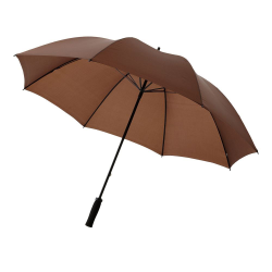 Зонт трость Jacotte, с большим куполом (130 см), коричневый
