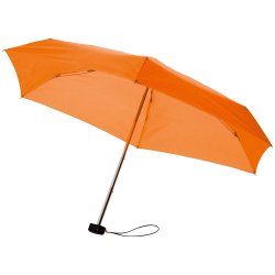 Зонт легкий складной Stella, в футляре, оранжевый