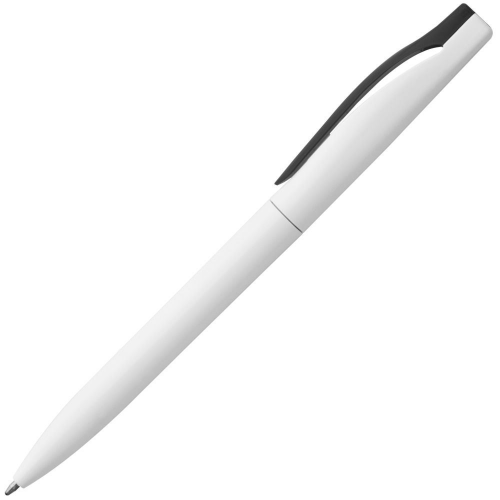 Изображение Ручка шариковая Pin, белая с черным