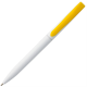 Изображение Ручка шариковая Pin, белая с желтым