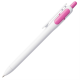 Изображение Ручка шариковая Bolide, белая с розовым