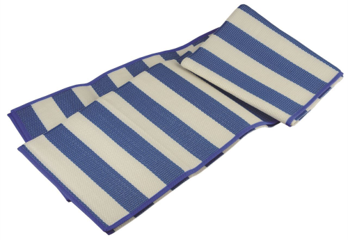 Изображение Циновка для пляжа в форме сумки, синяя