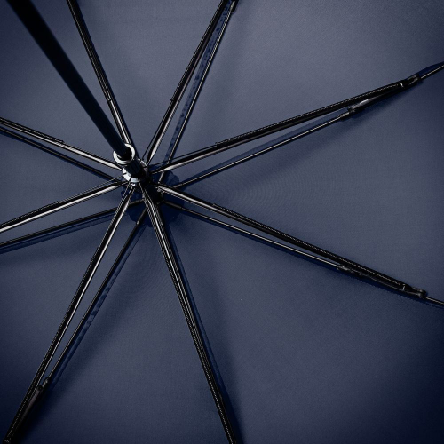 Изображение Зонт трость с защитой от ветра Unit Wind, синий