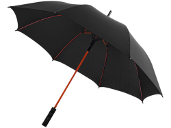 Зонт мужской трость Spark, полуавтомат, черный