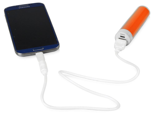Изображение Зарядное устройство для телефона Тианж, 2200 mAh, оранжевый