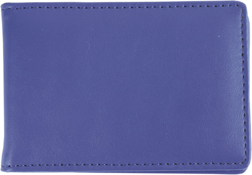 Изображение Визитница карманная, синяя, на 40 визиток