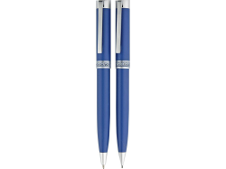 Подарочный набор ручек Круиз: шариковая и карандаш в футляре