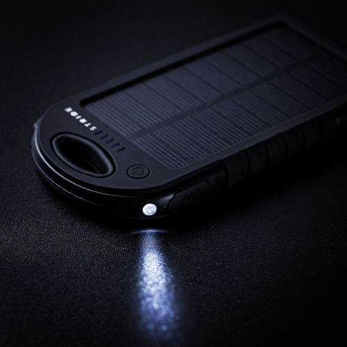 Изображение Защищенный внешний аккумулятор для телефона Harthill 5000 мАч, защита от воды, зарядка от солнца