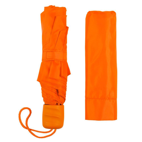 Изображение Зонт складной Unit Basic, оранжевый