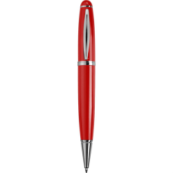 Ручка шариковая с USB флешкой на 8 ГБ Тортоса, красная
