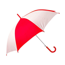 Зонт-трость Тилос бело-красный