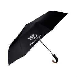 Зонт мужской складной William Lloyd, черный