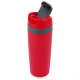 Изображение Термокружка с клапаном для питья Лайт, на 470 мл, красная