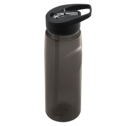 Бутылка с трубочкой спортивная Start, черная