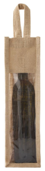 Холщовая сумка-чехол для бутылки вина, 36*10,5 см