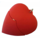 Изображение Флешка красная в виде Сердца на 16гб