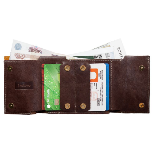 Изображение Органайзер кожаный inOrder для карт, денег, паспорта
