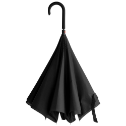 Зонт Наоборот (обратный зонт), черный