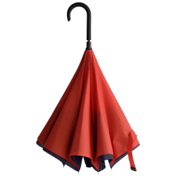Зонт Наоборот (антизонт), сине-красный