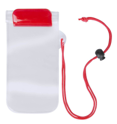 Водозащитный чехол для телефона Waterpro, красный